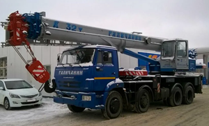 характеристики автокрана 32 тонн